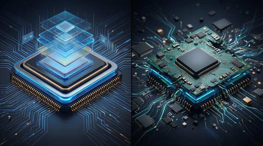 เปรียบเทียบชิป/ประสิทธิภาพ: Snapdragon vs Dimensity vs Apple Silicon ในการใช้งานจริง - иллюстрация