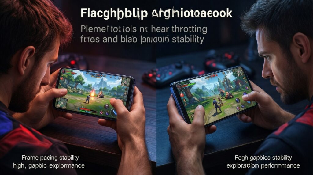ทดสอบความร้อนและการรักษาเฟรมเรตในการเล่นเกม: มือถือเรือธง vs รุ่นกลาง รุ่นไหนนิ่งกว่า - иллюстрация