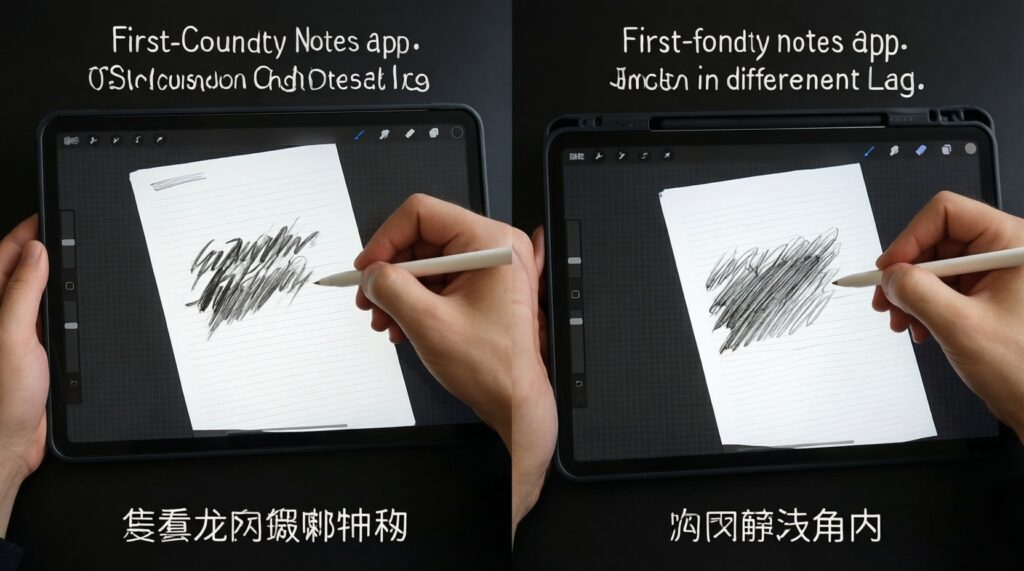 ทดสอบปากกาสไตลัส: ความหน่วง เส้นสั่น Palm rejection และความแม่นยำ - иллюстрация