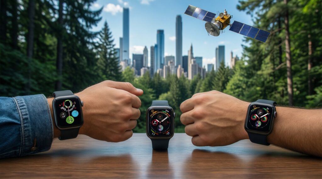 รีวิวสมาร์ตวอทช์สำหรับออกกำลังกาย: GPS แม่นไหม โซนหัวใจ ติดตามการนอนใช้งานจริง - иллюстрация